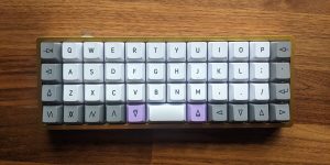Ortholinear keyboard build, OLKB DROP Planck.