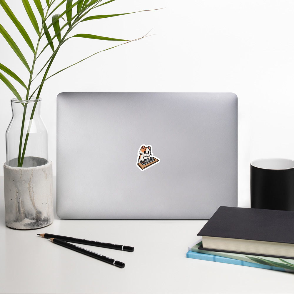 Cat Keyboard Sticker - Image 3